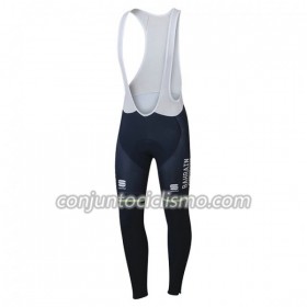 Culotte largo con tirantes 2018 Bahrain-Merida N001